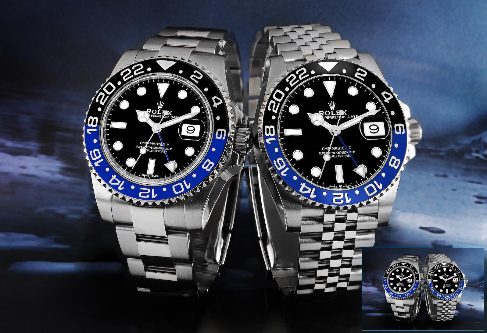 Confronto tra Rolex Replica Batman e Batgirl